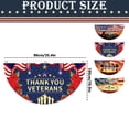 thumbnail image 5 of SMKE 250 Anniversary Usa Flag,Red White Blue America Bunting Flag,45*90Cm 4Th Of July Patriotic Decor,Memorial Day Decoration,Clearance Garden Flags,Flag For Wall, Front Door, Porch, Fence, Outdoor, 5 of 7