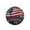 D, variant on Diceymbol God Bless America Wooden Hanging Sign 4th of July Decorations Patriotic Bald Eagle Round Wood Sign For Front Door Wall Porch 250th Anniversary 7.87In