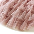 thumbnail image 6 of IROINNID tail Elastic Waist Skirt For Women Ruffled Mesh Skirt High Waist Prom Poached Skirt Half Skirt Solid Color Skirt, 6 of 7