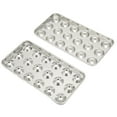thumbnail image 3 of Ice  , 304 Stainless Steel Washable Ice  Tray Practical Convenient Silver  For Iced Drink For Cooling Ball Making, 3 of 8