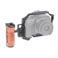 thumbnail image 4 of Cage de Caméra en Métal R10 pour Canon EOS R10 Extension de Caméra DSLR Cadre Protecteur avec Support de Coussin Froid Trous Filetés 1/4 3/8 Cage de Caméra, 4 of 6
