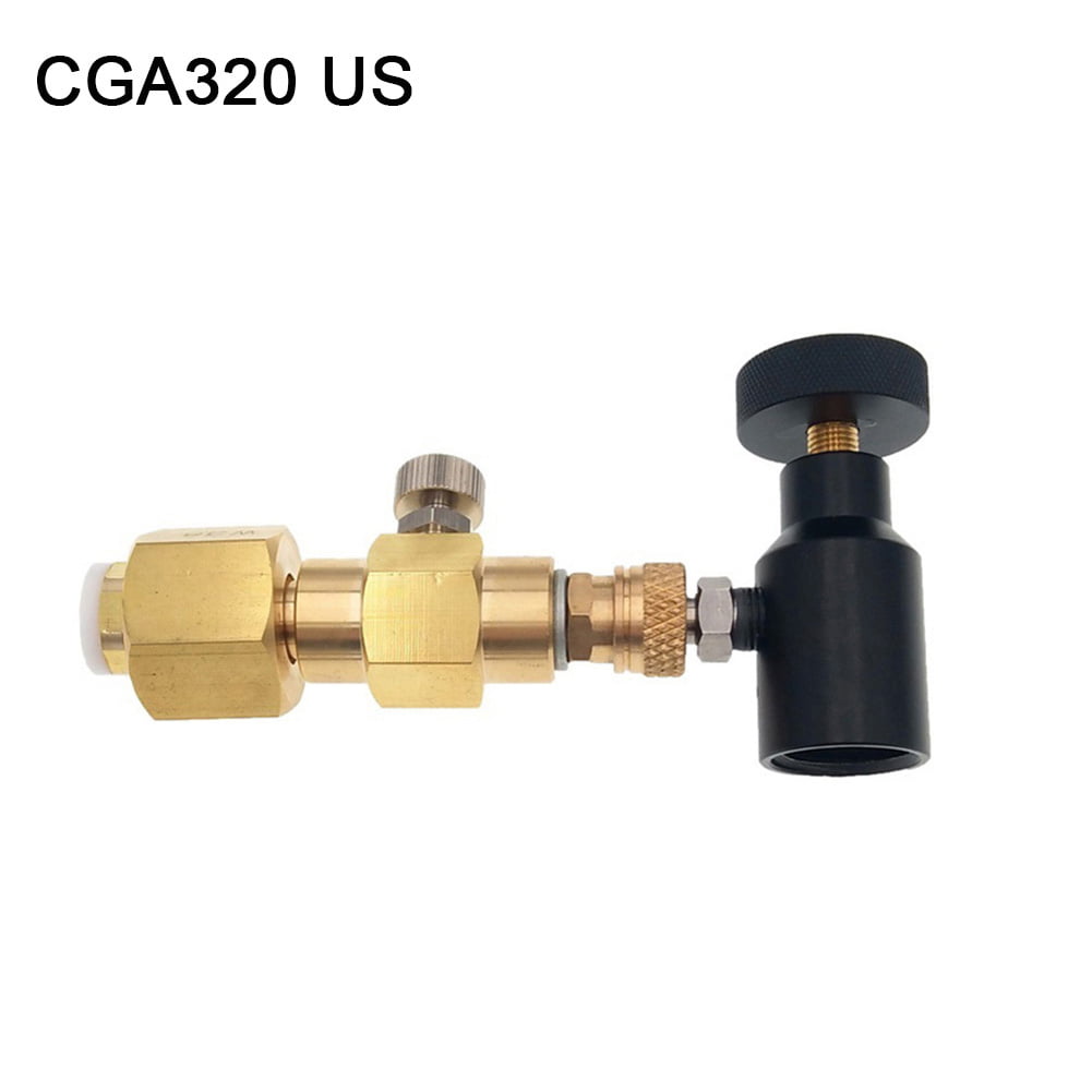 Details about   Co2 Tank Adapter & Hose Kit CGA320 Connector for Sparking Water Maker