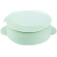 thumbnail image 3 of Beille 1pc Green Baby Feeding Circle Divider Food Grade Silicone Suction Plate, 3 of 5