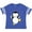 Football Blue and White, variant on Inktastic Penguin Boys or Girls Toddler T-Shirt
