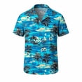 thumbnail image 5 of Purcolt Mens Hawaiian Shirt Short Sleeve Button Down Shirts Tropical Floral Summer Beach Shirts, 5 of 8