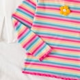thumbnail image 5 of Splozh Long Sleeve Blouse 2T 3T 4T 5T 6T 7T 8T 3 Pack Toddler Girls Shirts Long Sleeve Shirt for Girls Tees Kids Tshirts Clothes Fall Tops,Hot Pink,4-5 Years, 5 of 6