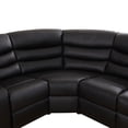 thumbnail image 5 of MAYEERTY Intelligent Sectional Recliner Sofa Set with Semi PU Leather, Cup Holders & Storage Slot for Living Room, 5 of 12