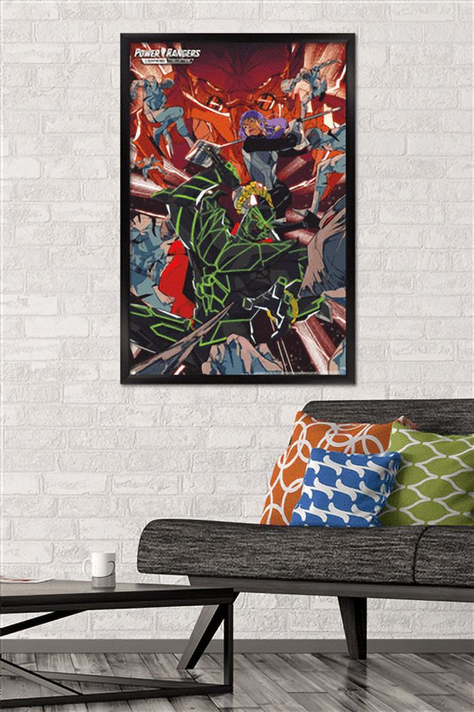 Power Rangers - Villain Wall Poster, 22.375" x 34", Framed