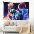 thumbnail image 2 of My Hero Academia Tapestry, Anime Wall Poster Art, Wall Tapestry For Bedroom Living Room Dorm Room, Wall Hanging For Festival Party Events Background Photography Backdrop, 60x40 Inch, 2 of 9