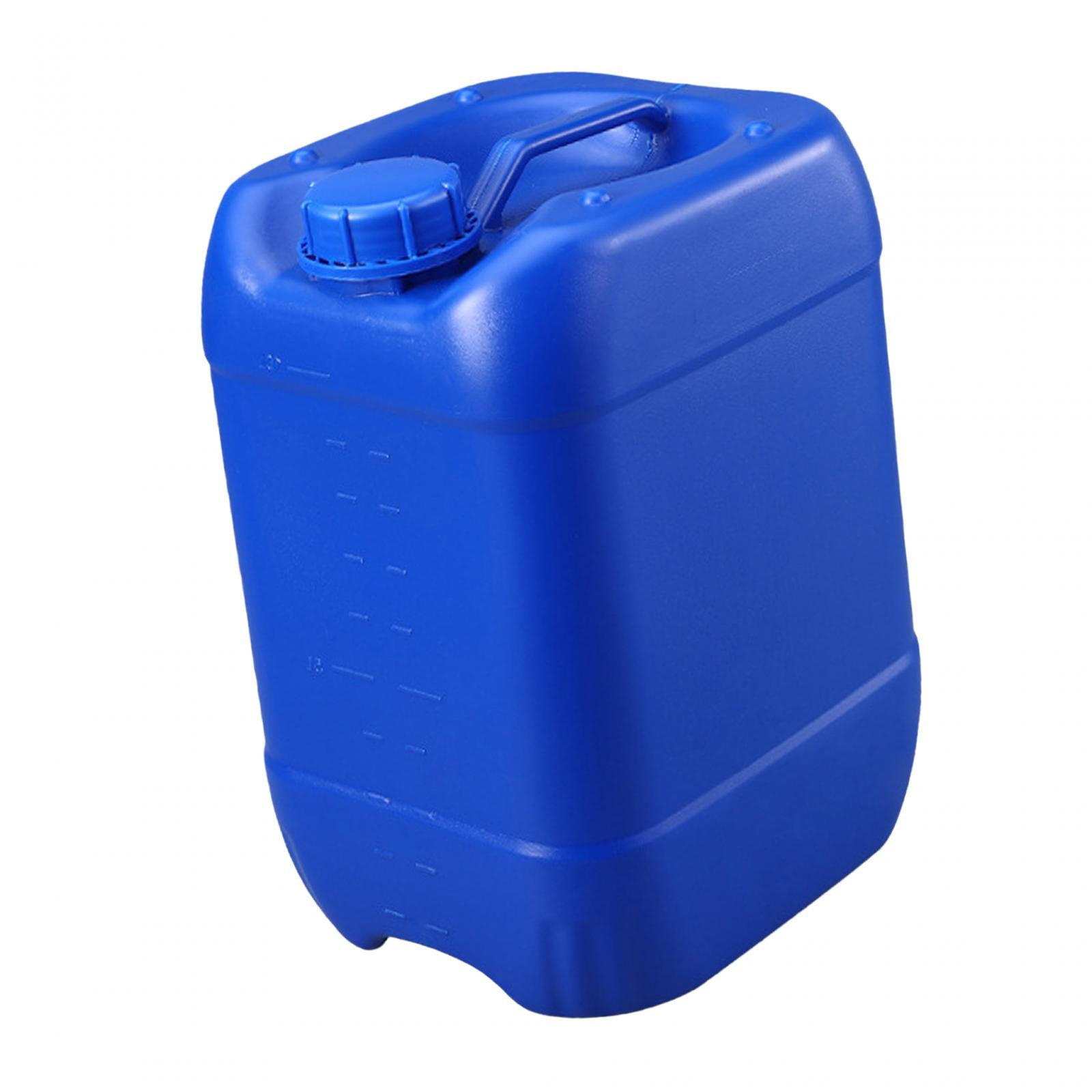 Wswqop Camping Water Tank Bucket Water Storage Jug with Handle Durable Convenient Water Blue