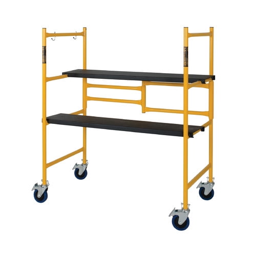 METALTECH Portable Scaffold,3-21 64 ft.L,Steel I-IMCN by Metaltech