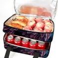 thumbnail image 5 of Animal Double Layered Insulated Refrigerated Lunch Bag with Two Compartments - Large Capacity Handheld Lunch Bags, 5 of 6