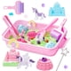 thumbnail image 1 of Juguete Sensory Bin Carolart con forma de unicornio con forma de castillo para niños mayores de 3 años, 1 of 6