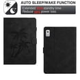 thumbnail image 5 of for Lenovo Tab M9 9.0" 2023 Smart Auto Sleep/Wake Cover with Pencil Holder, Tree Pattern PU Leather Card/Stylus Holder Folding Stand Anti-Scratch Cover for Lenovo Tab M9, Black, 5 of 6
