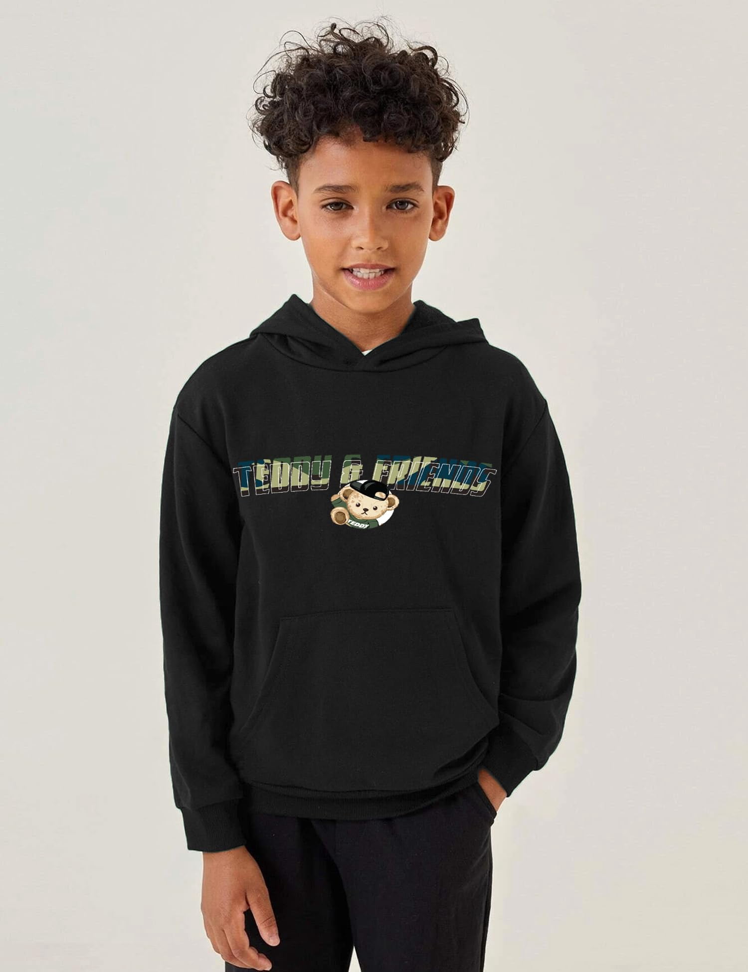 Arshiner Boys Hoodies Unisex Kids Soft Pullover Hooded Sweatshirt Classic Casual Hoodie