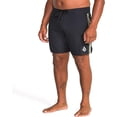 thumbnail image 3 of Volcom Men's 18" Boardshorts – Stretch Swim Trunks with Drawstring Waist and Back Flap Pocket, Size-42, Color-Lawton Black, 3 of 6