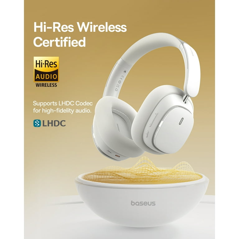 Baseus H1 Pro アクティブノイズキャンセリング ワイヤレスヘッドホン Baseus Wireless Headphone Noise Cancelling Headphones