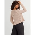 thumbnail image 5 of Jessica Simpson Women's Tana Tie Front Cardigan, Sizes XS-XL, 5 of 6