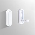 thumbnail image 1 of Foldable Towel Hooks for Bathroom 2 Pack,Wall Hooks for Hanging Heavy Duty Coat Robe Purse Foldable Hooks Storage Solution for Bathroom,Closet,Entryway,Pool and Kitchen (2, White), 1 of 3