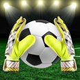 thumbnail image 3 of Guantes de Portero de Fútbol JShteea Deportes Transpirables Amarillo, 3 of 9
