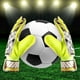 thumbnail image 4 of Guantes de portero de fútbol Accesorios de entrenamiento deportivo transpirable (Amarillo 7#) Hugtrwg  Para Estrenar, 4 of 9