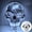 White, variant on LED Halloween Skull Mask Light Up Stitched Skeleton Face Mask for Adults Teens Cosplay