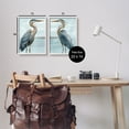 thumbnail image 3 of Stupell Industries Detailed Heron Bird Duo Animals & Insects Painting White Framed Art Print Wall Art, 11 x 14, Set of 2, 3 of 9