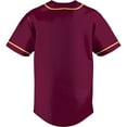 thumbnail image 3 of Men's GameDay Greats  Maroon Bethune-Cookman Wildcats  Lightweight Baseball Jersey, 3 of 3