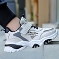 thumbnail image 6 of NIEWTR Toddler Shoes Youth Kids Cheerleading Shoes - Child Athletic Training Tennis Dance Sneakers Toddler Shoes Boys Boys Lightweight Athletic Sneakers(Black,1), 6 of 9