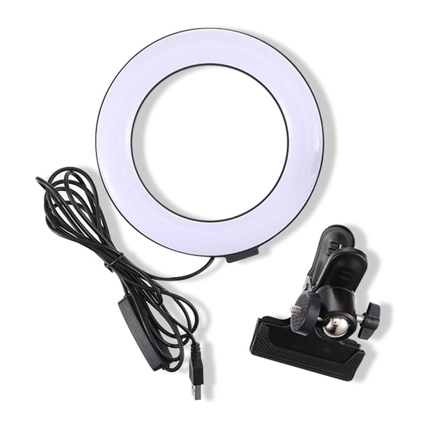 Sidaley Luz LED para videoconferencia, abrazadera de montaje, iluminación, lámpara con Clip USB para oficina, portátil, cámara web, Selfie, Juegos de teclado y mouse para computadora