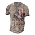 thumbnail image 1 of Men's Short Sleeve Graphic And Embroidered Fashion T-Shirt Spring And Summer Short Sleeve Printed3XL, 1 of 3