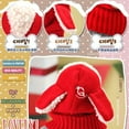 thumbnail image 6 of Baby Winter Warm Dog Scarf Hat Baby Cute Earflap Hood Scarves Beanie Skull Caps, 6 of 6