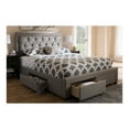 thumbnail image 2 of Baxton Studio Aurelie Modern and Contemporary Fabric Upholstered Storage Bed, Multiple Colors, Multiple Sizes, 2 of 29