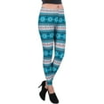 thumbnail image 2 of Women's Crystal Design Full Length Stretchy Leggings, 2 of 5