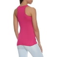 thumbnail image 2 of Womens Ribbed Knit Racerback Tank Top, 2 of 4