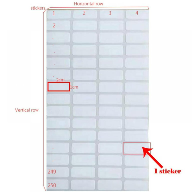 Diamond Painting Accessories Labels - for Diamond Art Accessories Tools Diamond  Painting Storage Containers Bead Kits Supplies – Self-Adhesive Writable  White Stickers for Name, Number 