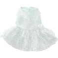 thumbnail image 1 of Dog Dress Puppy Princess Lace Sundress Pet Spring Summer Tutu Skirt for Small Medium Large Dogs Cats, 1 of 7