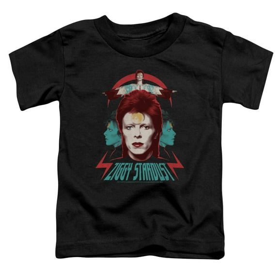 David Bowie - Ziggy Heads - Toddler Short Sleeve Shirt - 2T