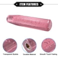 thumbnail image 4 of Unique Bargains Gear Shift Knob Stick 20cm Universal for Manual Transmission Vehicle Durable Acrylic Pink with Adapter, 4 of 6