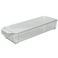 thumbnail image 6 of Clear Organizing Bin, Organizing Bins Space Saving Multi Purpose Transparent Design  For Bathroom For Kitchen For Office Narrow And Short Type With Lid, 6 of 8