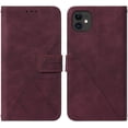 thumbnail image 5 of 12 Mini Phone Case,for iPhone 12 Mini Wallet Case,[Kickstand][Wrist Strap][Card Holder Slots] TPU Interior Protective for iPhone 12 Mini Case,PU Leather Folio Flip Cover for iPhone 12 Mini (Red), 5 of 14