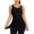thumbnail image 3 of FALEXO Women's Shapewear Tank Tops Slimming Tummy Control Padded Seamless Compression Body Shaper Top Plus Size, 3 of 6