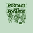 thumbnail image 2 of Girl's Star Wars Ewok Protect Our Forests  Graphic Tee Mint X Large, 2 of 4