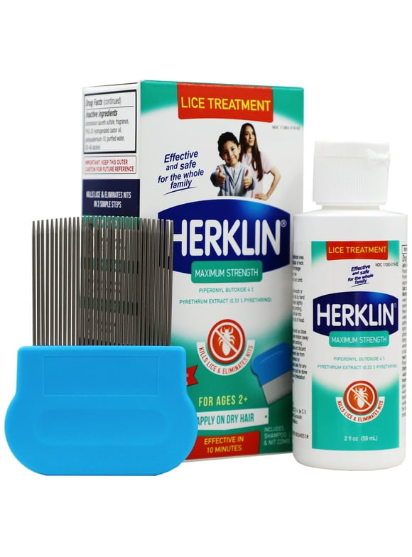 Lice Shampoo in First Aid