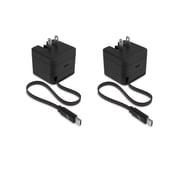 Open Box Nimble Wally Stretch Wall Charger w/ Retractable Cable 2 pk NB-AL-PD35W-1C-12558