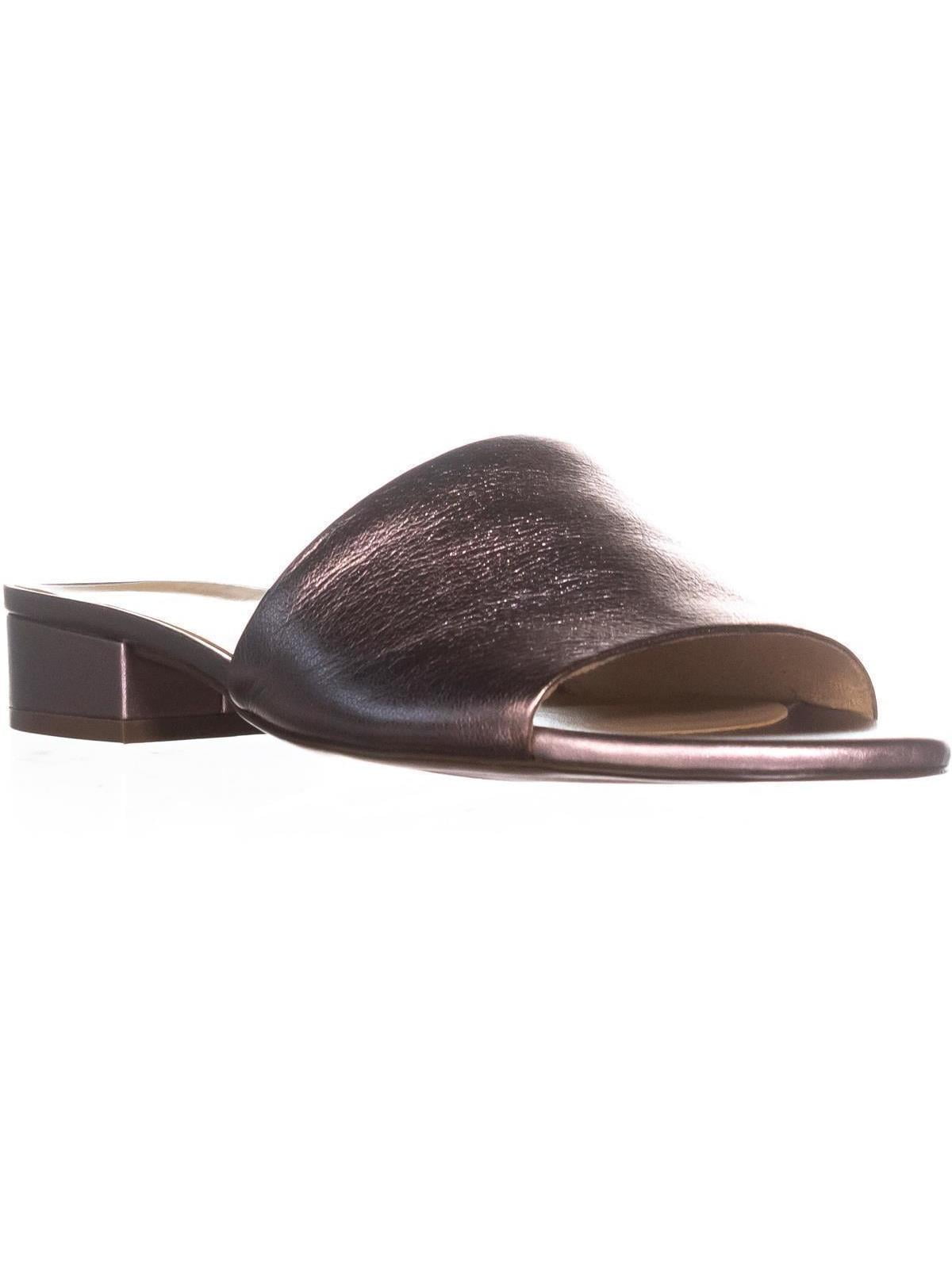 Womens naturalizer Mason Slip On Sandals Lilac Metallic Walmart