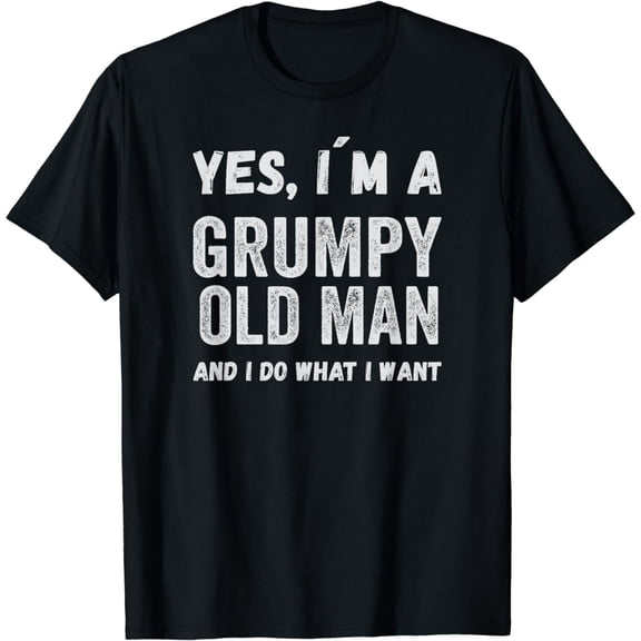 Men's Graphic T-Shirt Funny Grumpy Saying Print Cotton Blend