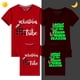 thumbnail image 2 of Camisetas familiares a juego de Navidad, sudadera luminosa brillante de Jesús es la razón, 2 of 3