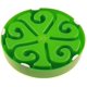thumbnail image 2 of Comedero para perros a prueba de serpientes, comedero de alimentación lenta, comedero interactivo interesante, comedero duradero, no tóxico y ecológico (verde), 2 of 5