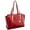 Red, variant on McKlein ALDORA, Ladies' Tote with Tablet Pocket, Top Grain Cowhide Leather, Red (97506)